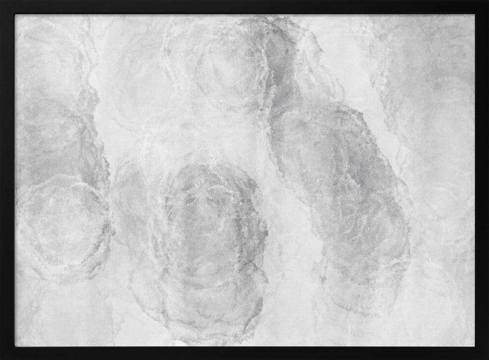 Monochrome Marble Texture | Poster