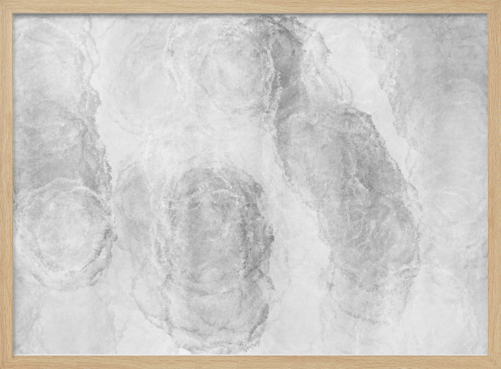 Monochrome Marble Texture | Poster