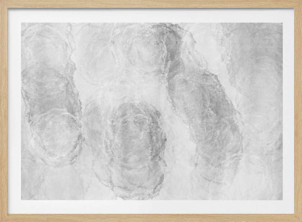 Monochrome Marble Texture | Poster
