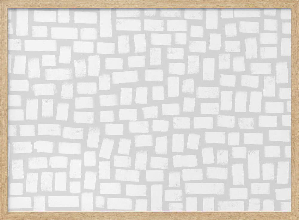 Abstract Brick Dance | Poster