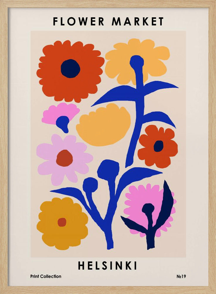 Flower Market. Helsinki | Poster
