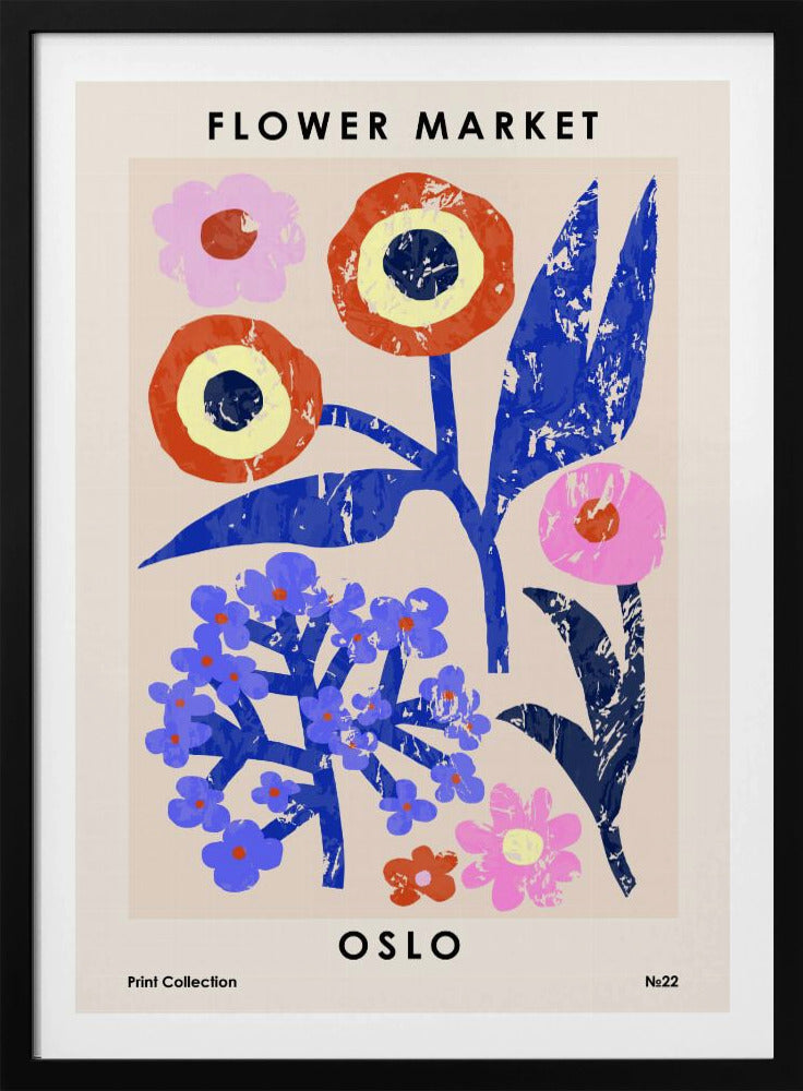 Flower Market. Oslo | Poster