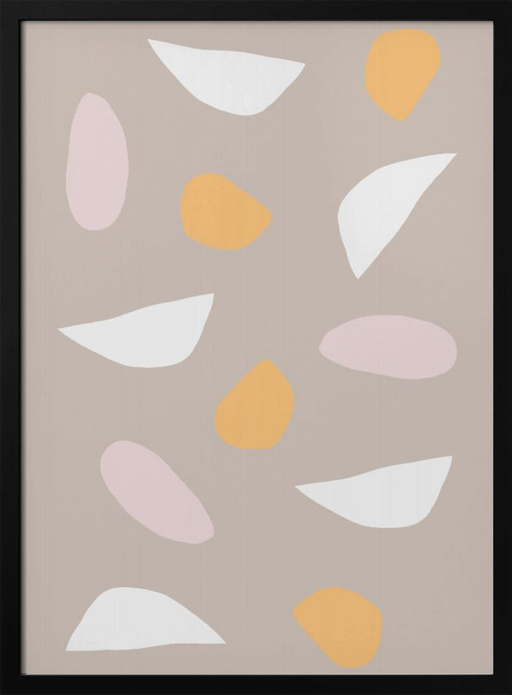 Minimalist Pastel Shapes | Poster