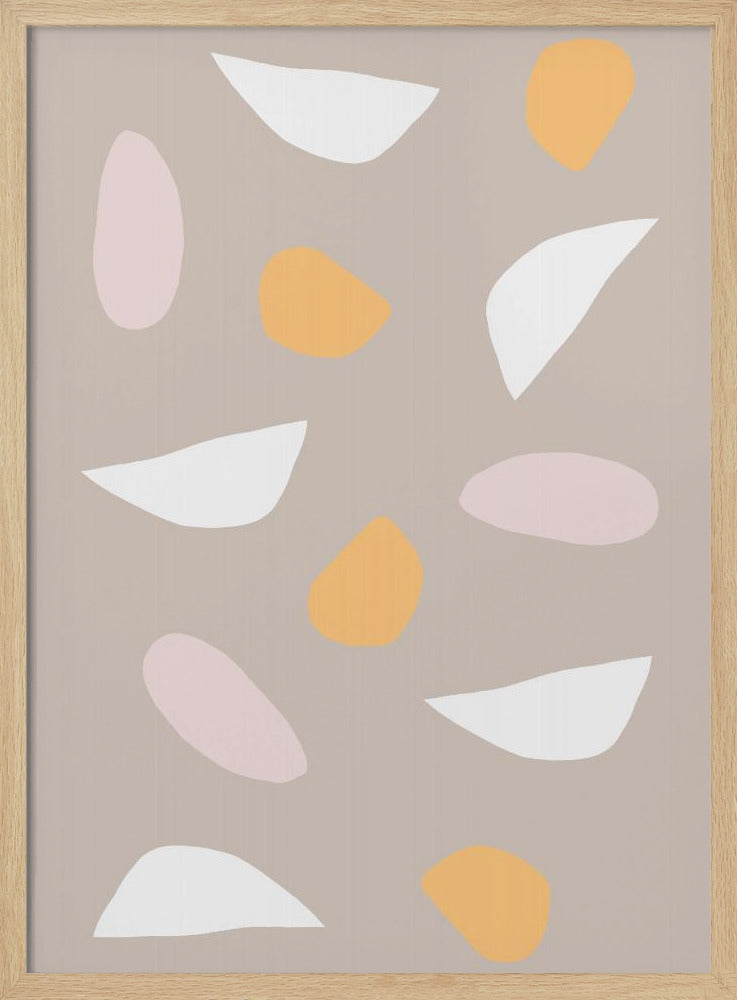 Minimalist Pastel Shapes | Poster