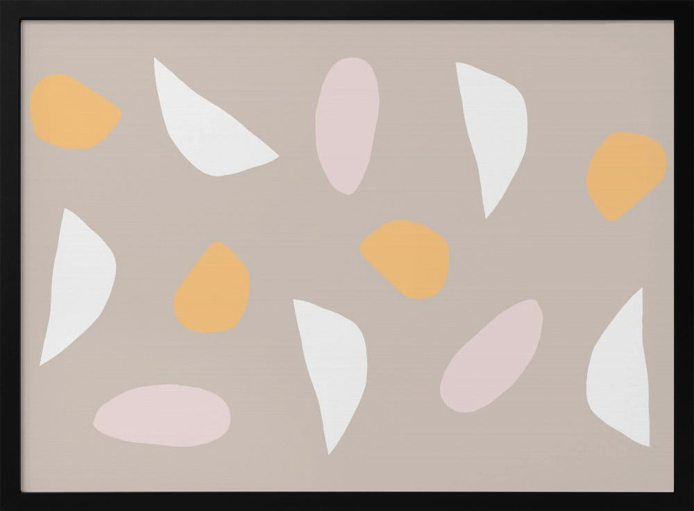 Minimalist Pastel Shapes | Poster
