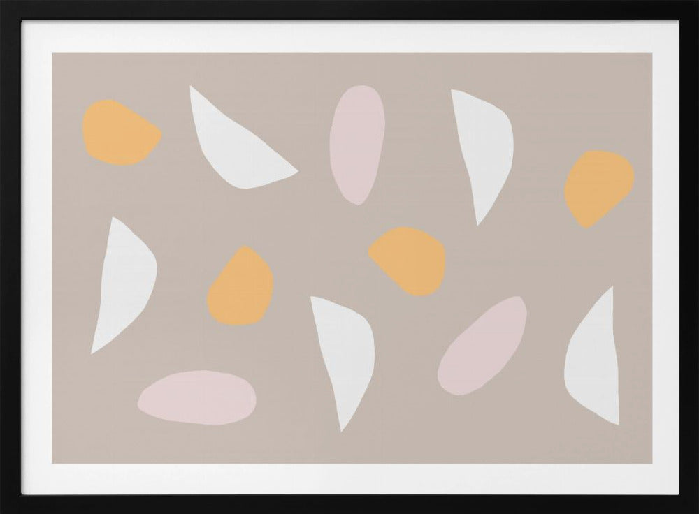 Minimalist Pastel Shapes | Poster