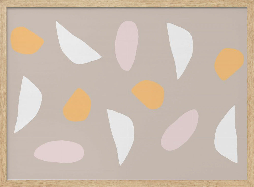 Minimalist Pastel Shapes | Poster