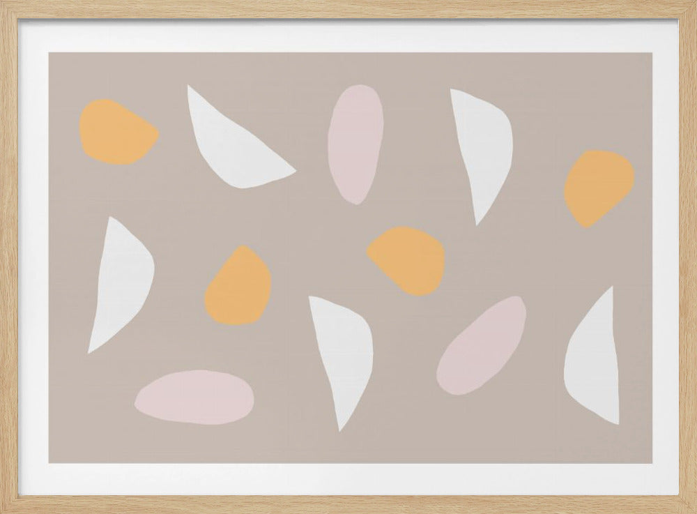 Minimalist Pastel Shapes | Poster