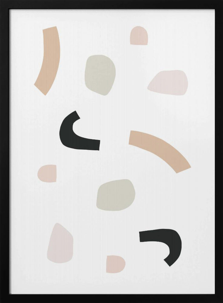 Organic Shapes and Neutral Tones | Poster