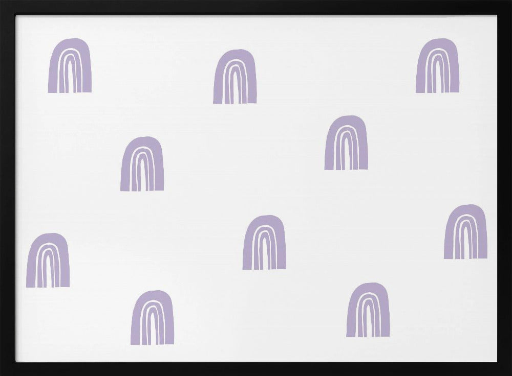Lavender Arches | Poster