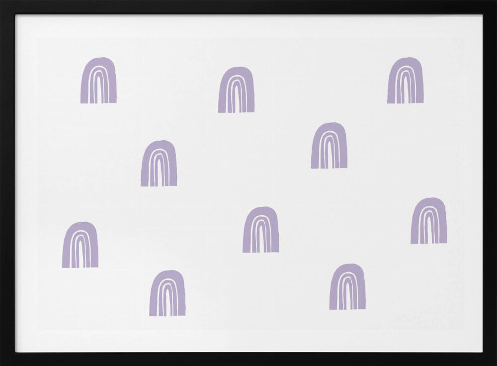 Lavender Arches | Poster