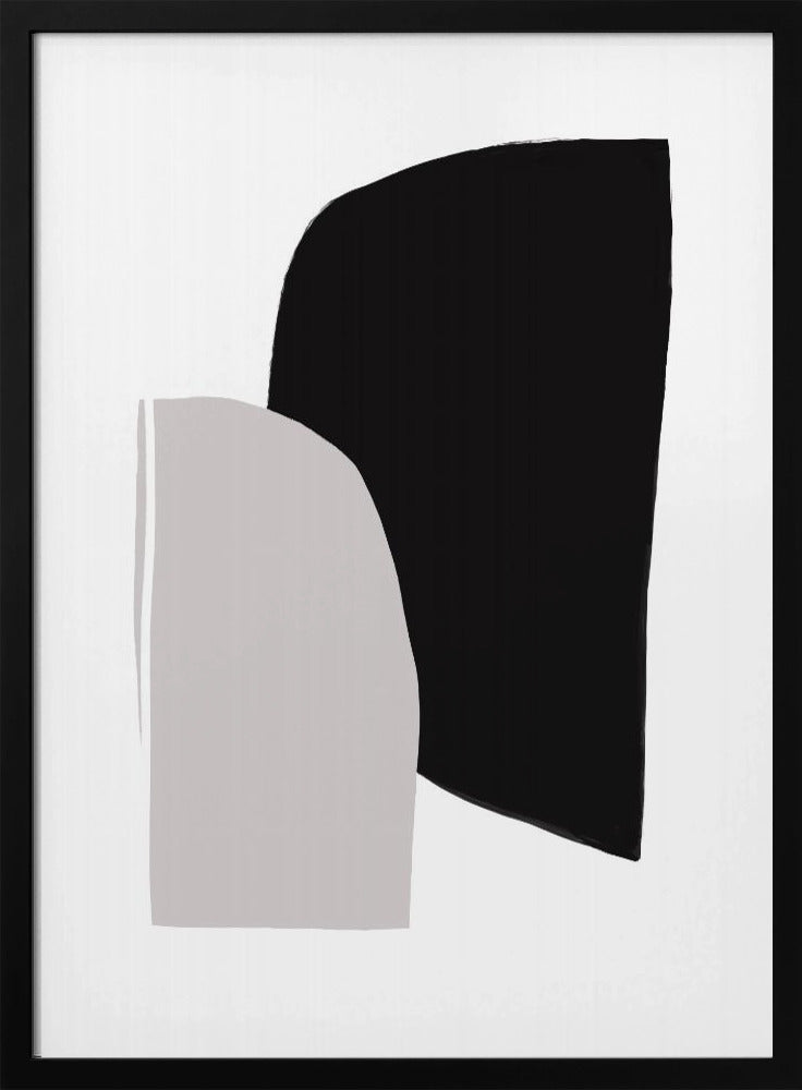 Monochrome Shapes | Poster