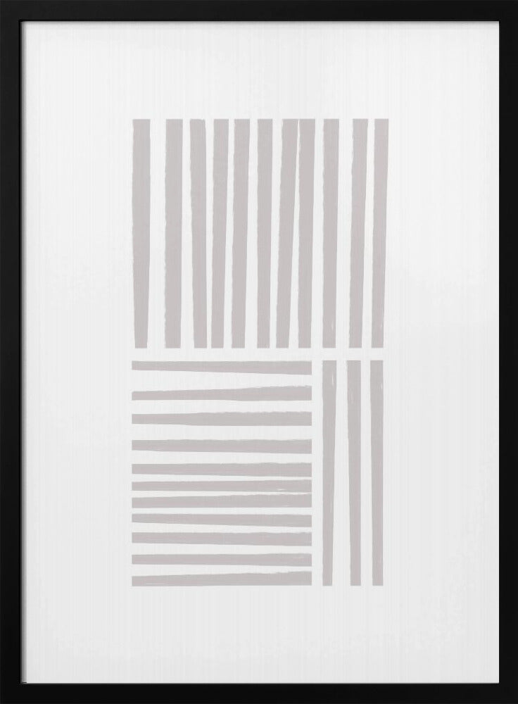 Geometric Gray Lines | Poster