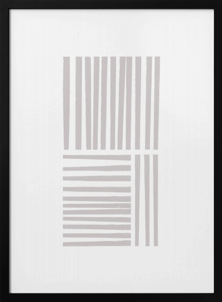Geometric Gray Lines | Poster