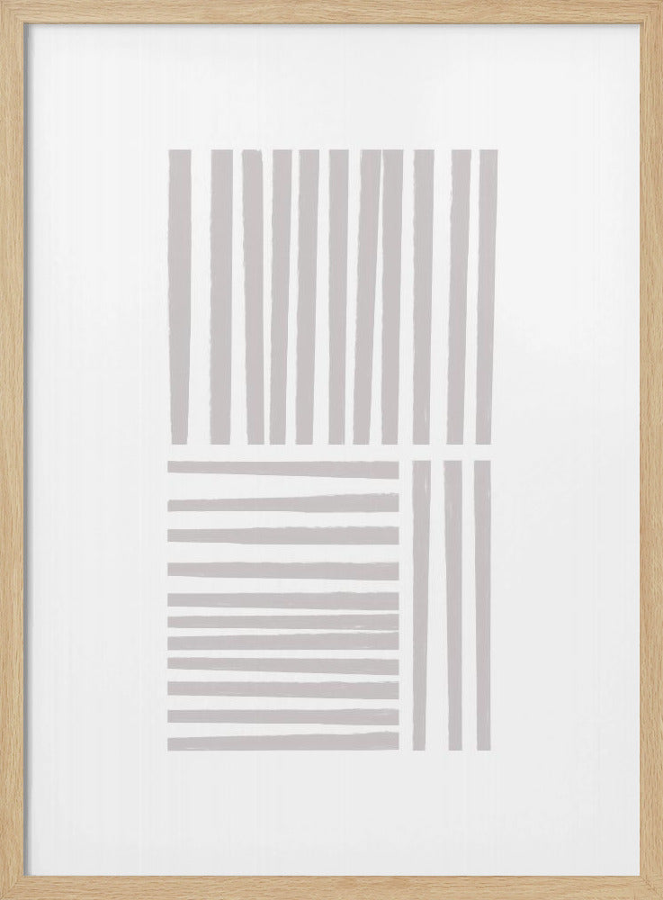Geometric Gray Lines | Poster