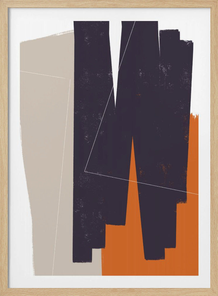 Muted Geometrics Shapes | Poster