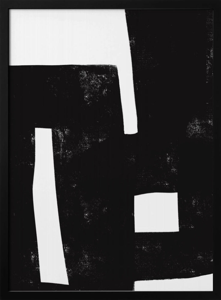 Black and White Maze | Poster