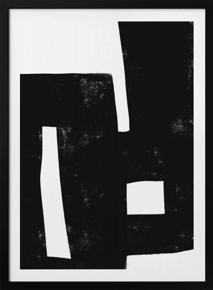 Black and White Maze | Poster