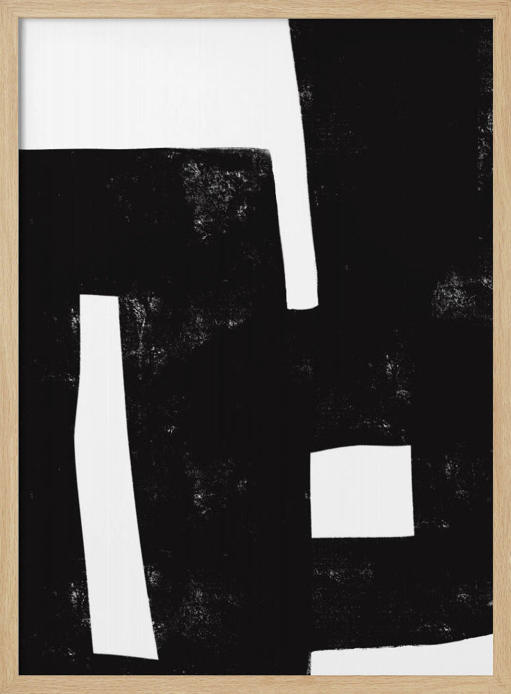 Black and White Maze | Poster