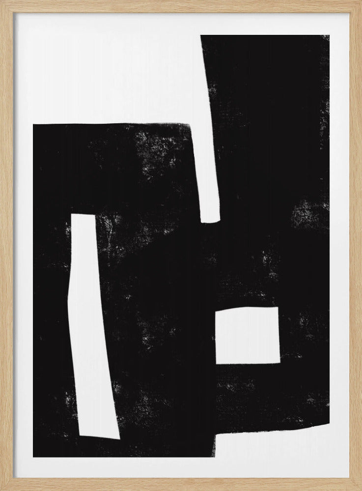 Black and White Maze | Poster