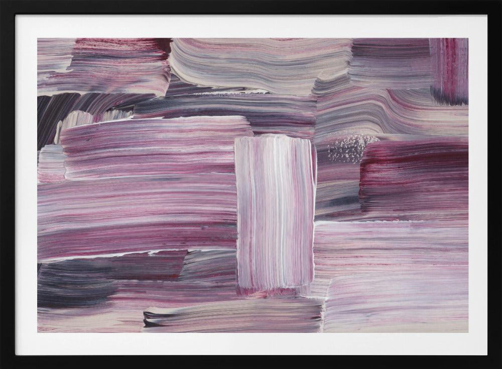 Expressionist Colorful Brushstrokes | Poster