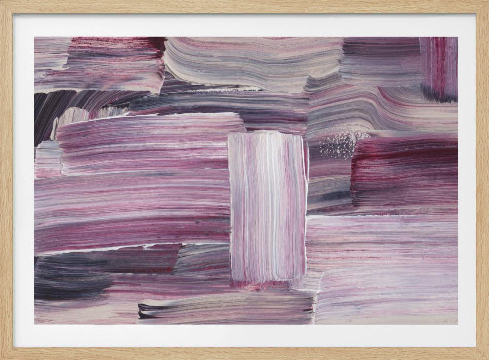 Expressionist Colorful Brushstrokes | Poster