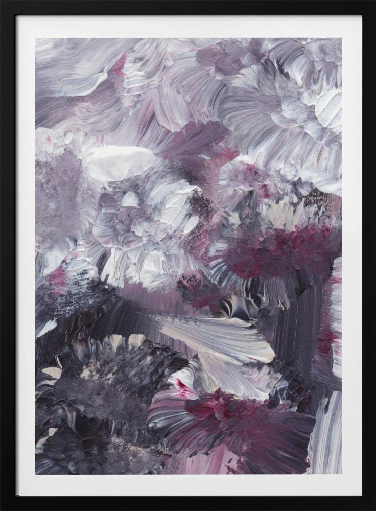 Floral Expressionist Brushstrokes | Poster