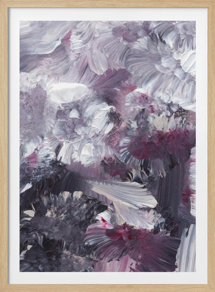 Floral Expressionist Brushstrokes | Poster