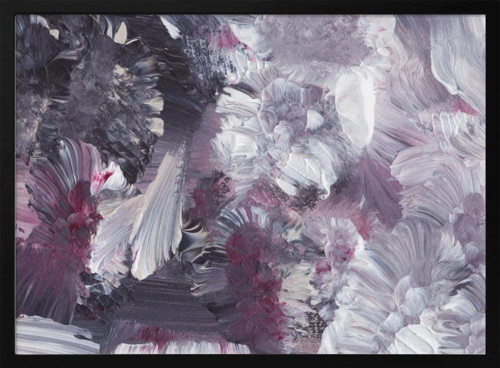 Floral Impressionist Brushstrokes | Poster