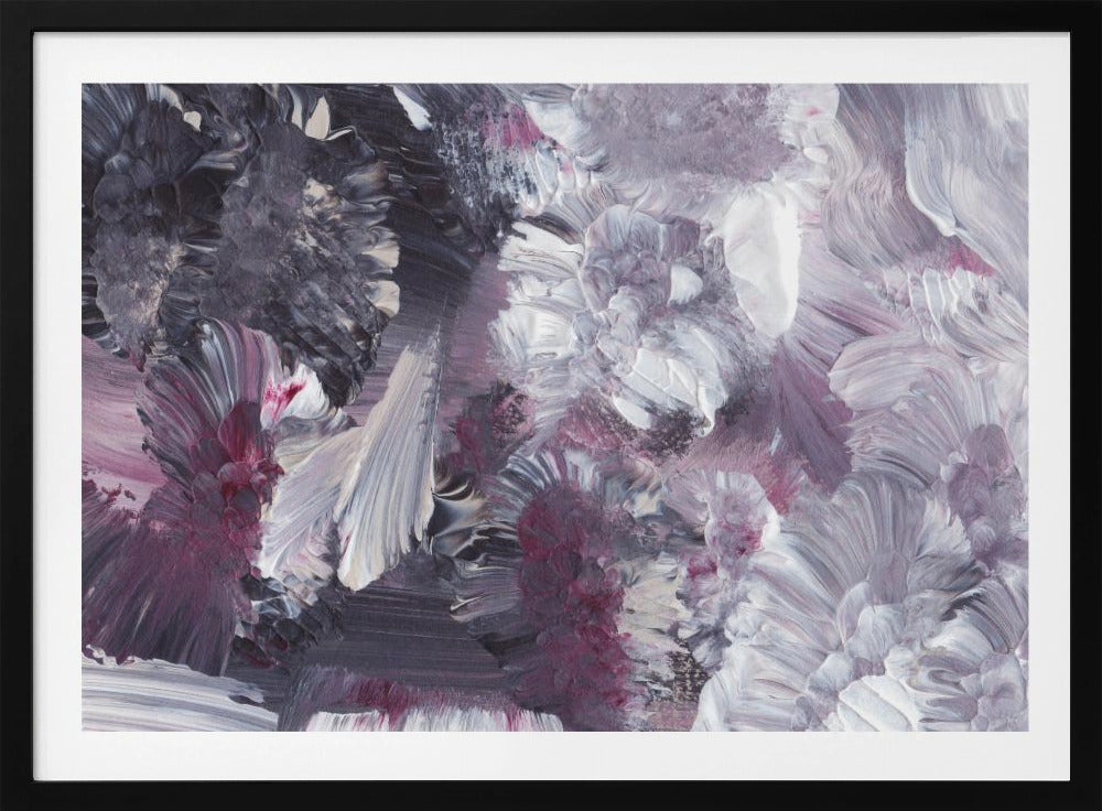 Floral Impressionist Brushstrokes | Poster