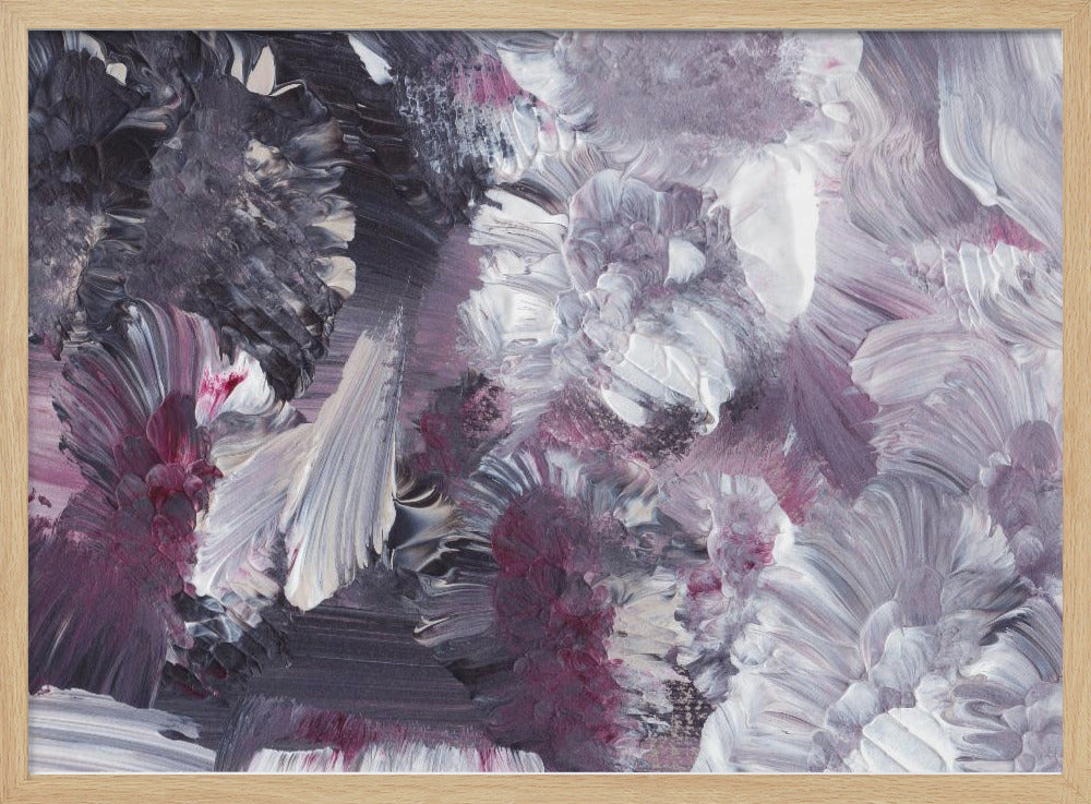 Floral Impressionist Brushstrokes | Poster