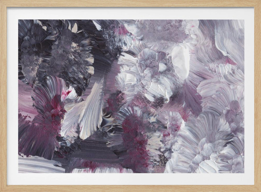 Floral Impressionist Brushstrokes | Poster
