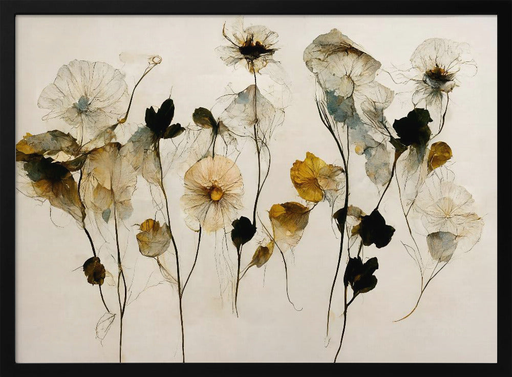 Beautiful Dry Flowers | Poster