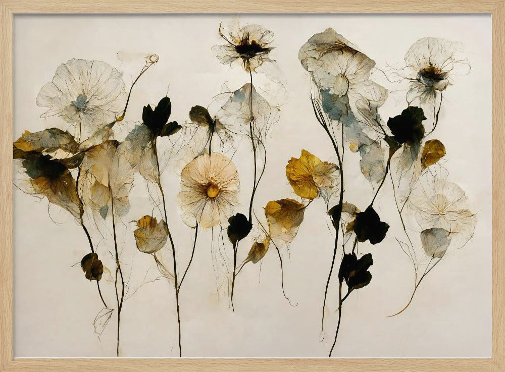 Beautiful Dry Flowers | Poster