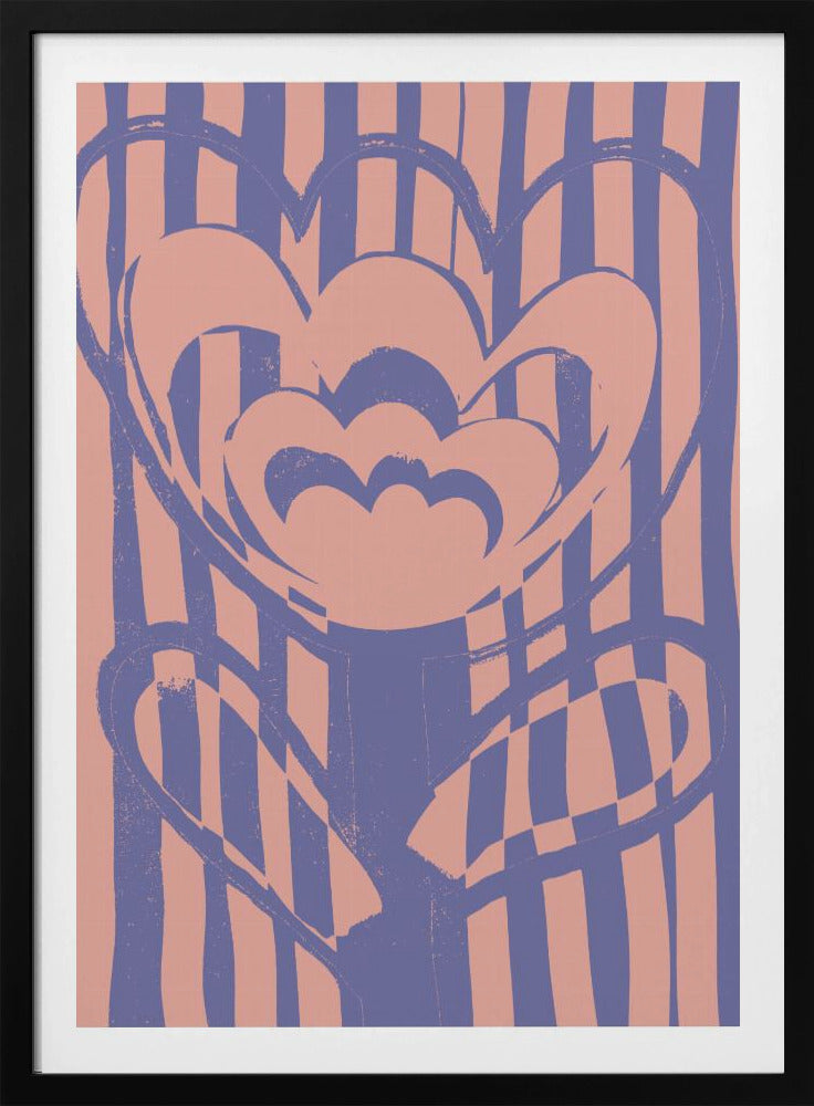 Retro Blossom Burst | Poster