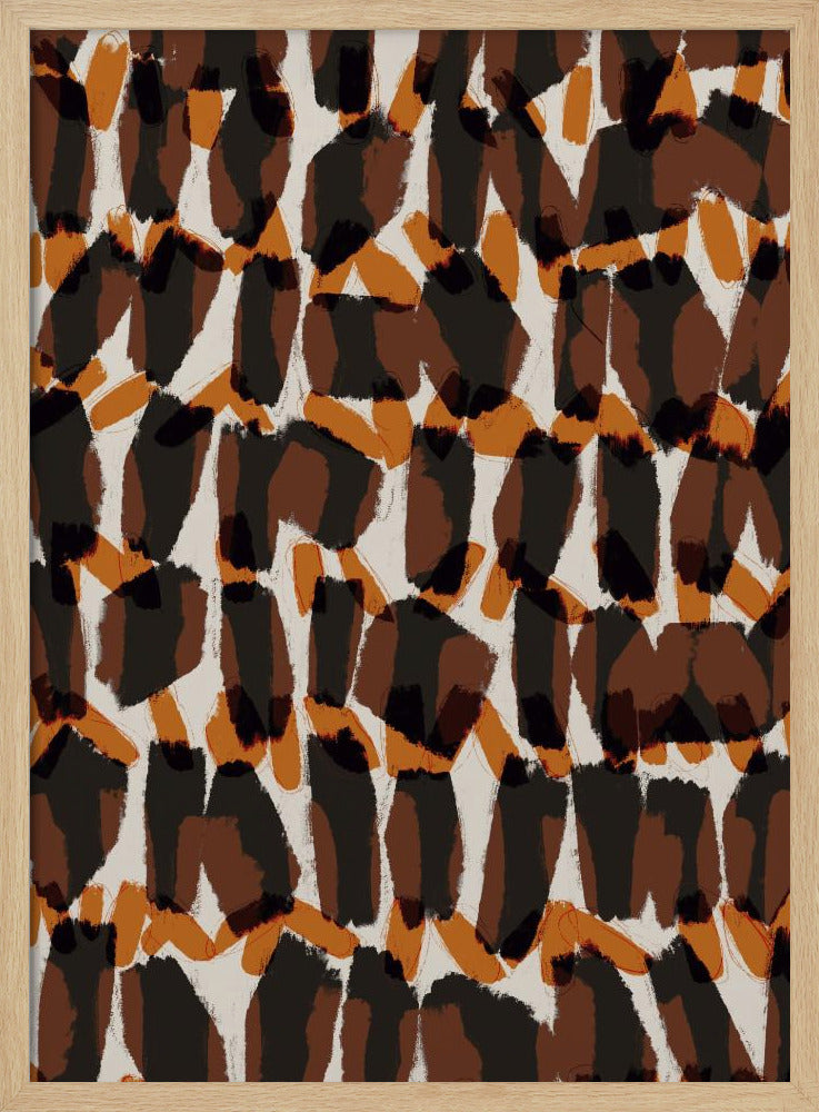 Autumn Brush Strokes | Poster