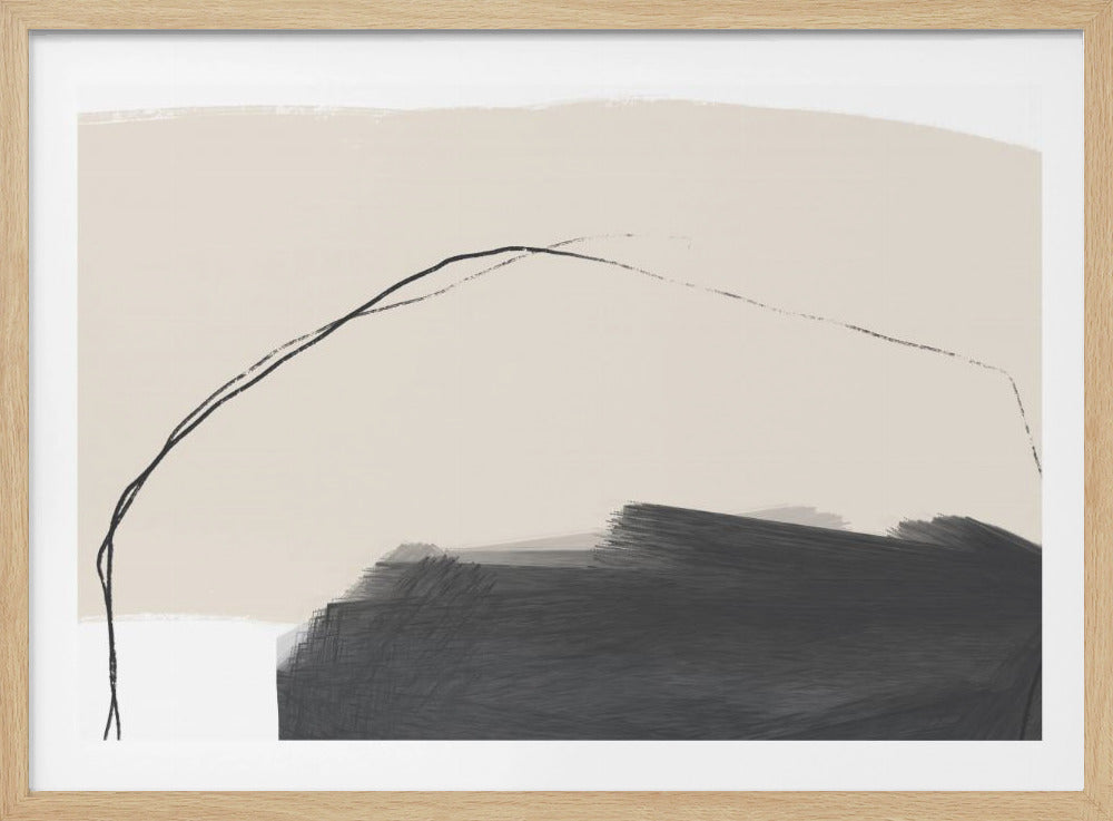 Serene Contours | Poster