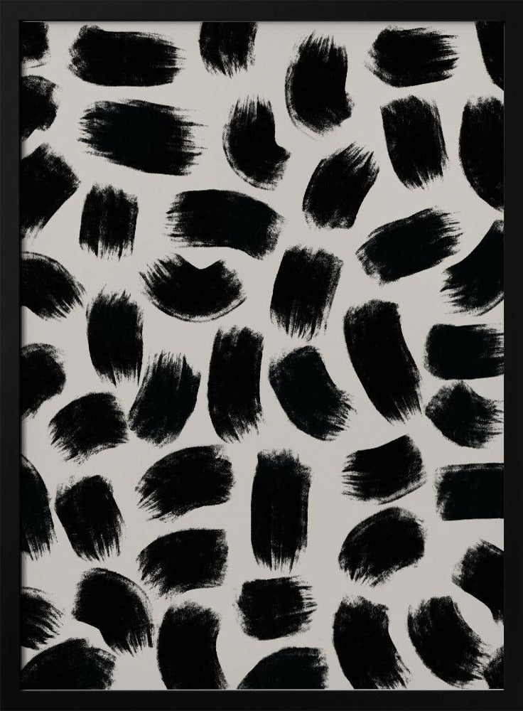 Monochrome Strokes | Poster