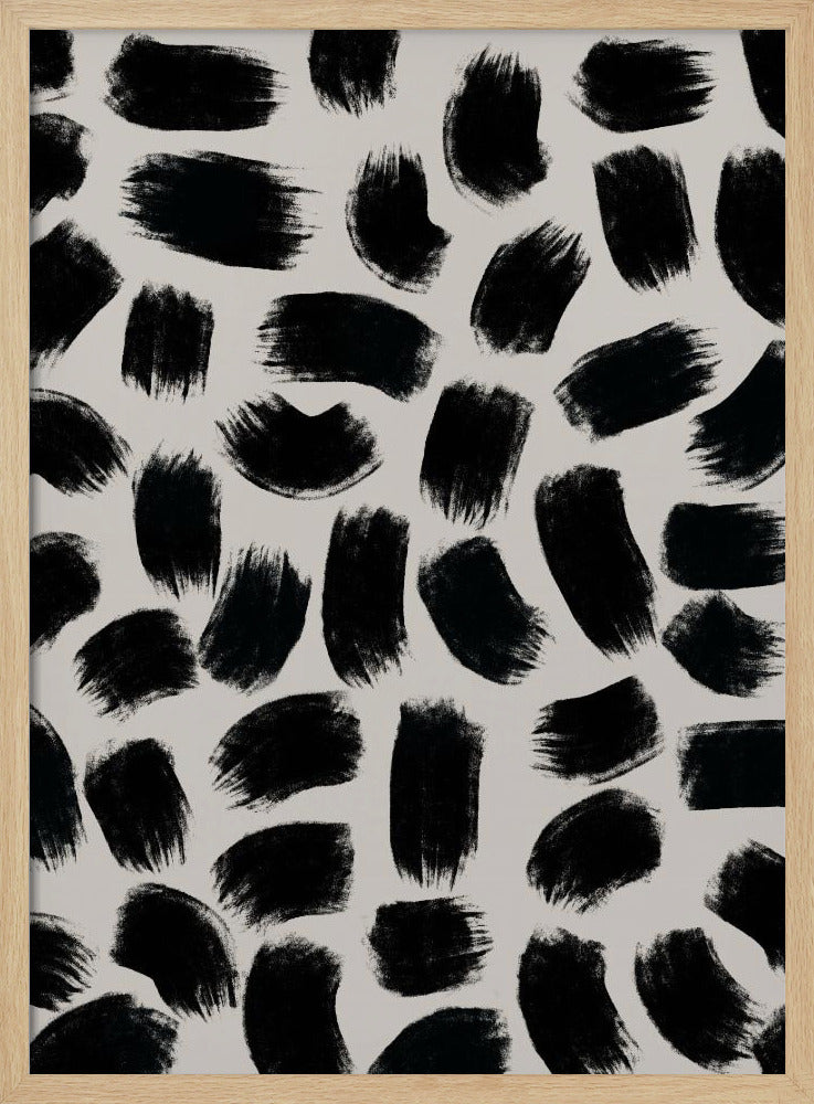 Monochrome Strokes | Poster