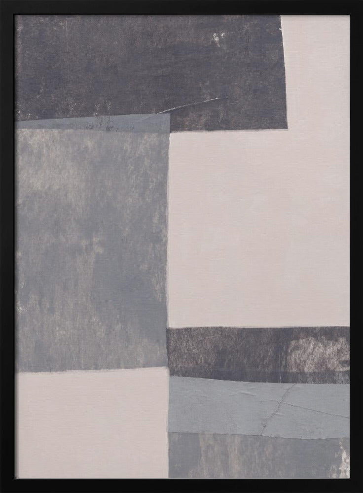 Gray Blocks #1 | Poster