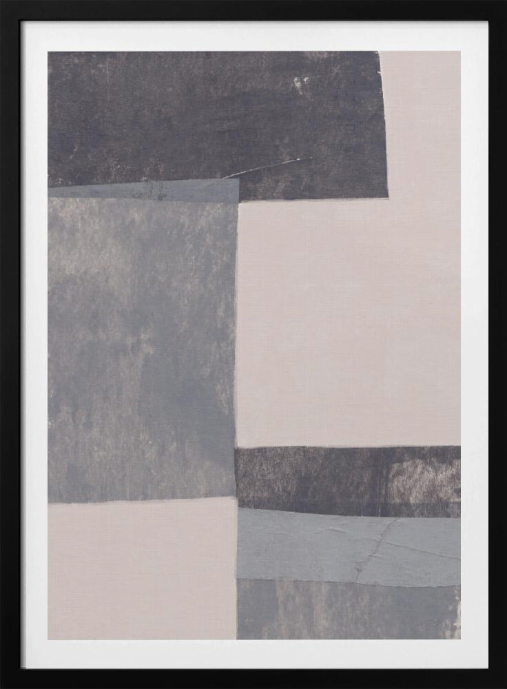 Gray Blocks #1 | Poster