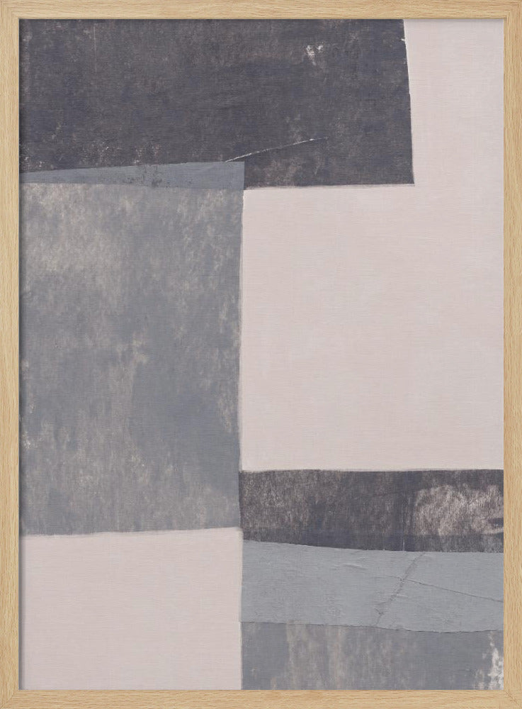 Gray Blocks #1 | Poster