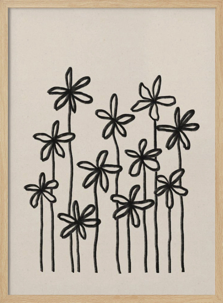 A Field Of Flowers | Poster