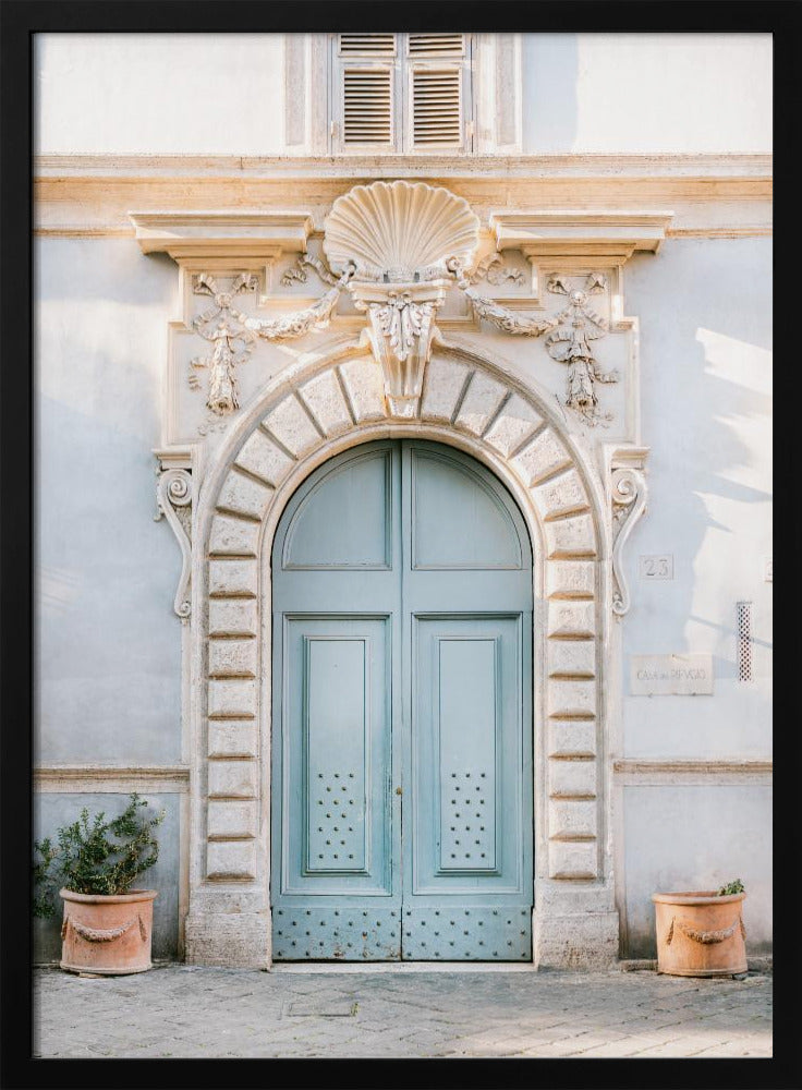 Blue tones of Rome - Italy travel photography | Poster