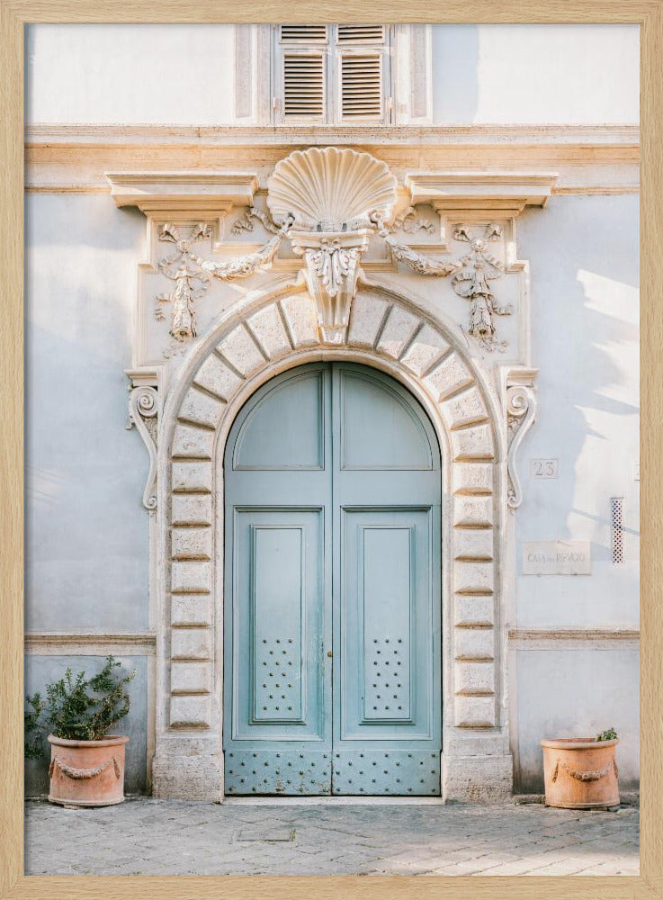 Blue tones of Rome - Italy travel photography | Poster