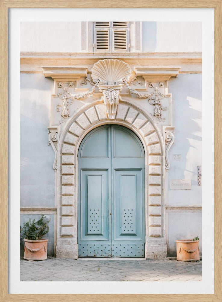 Blue tones of Rome - Italy travel photography | Poster