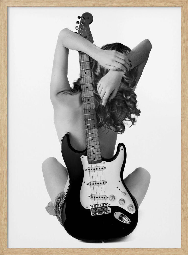 Lady And The Strat | Poster