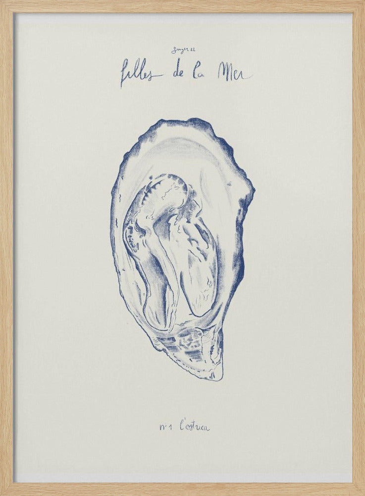 Filles de la mer n.1 - L’ostrica | Poster