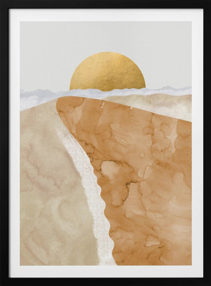 Gold sand dune | Poster