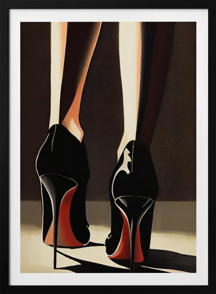 Sleek Stiletto Strut | Poster